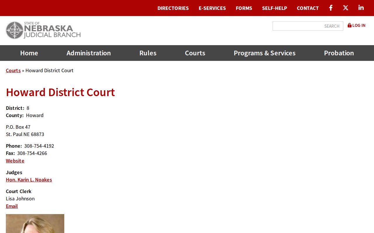 Howard County warrant search District Court route