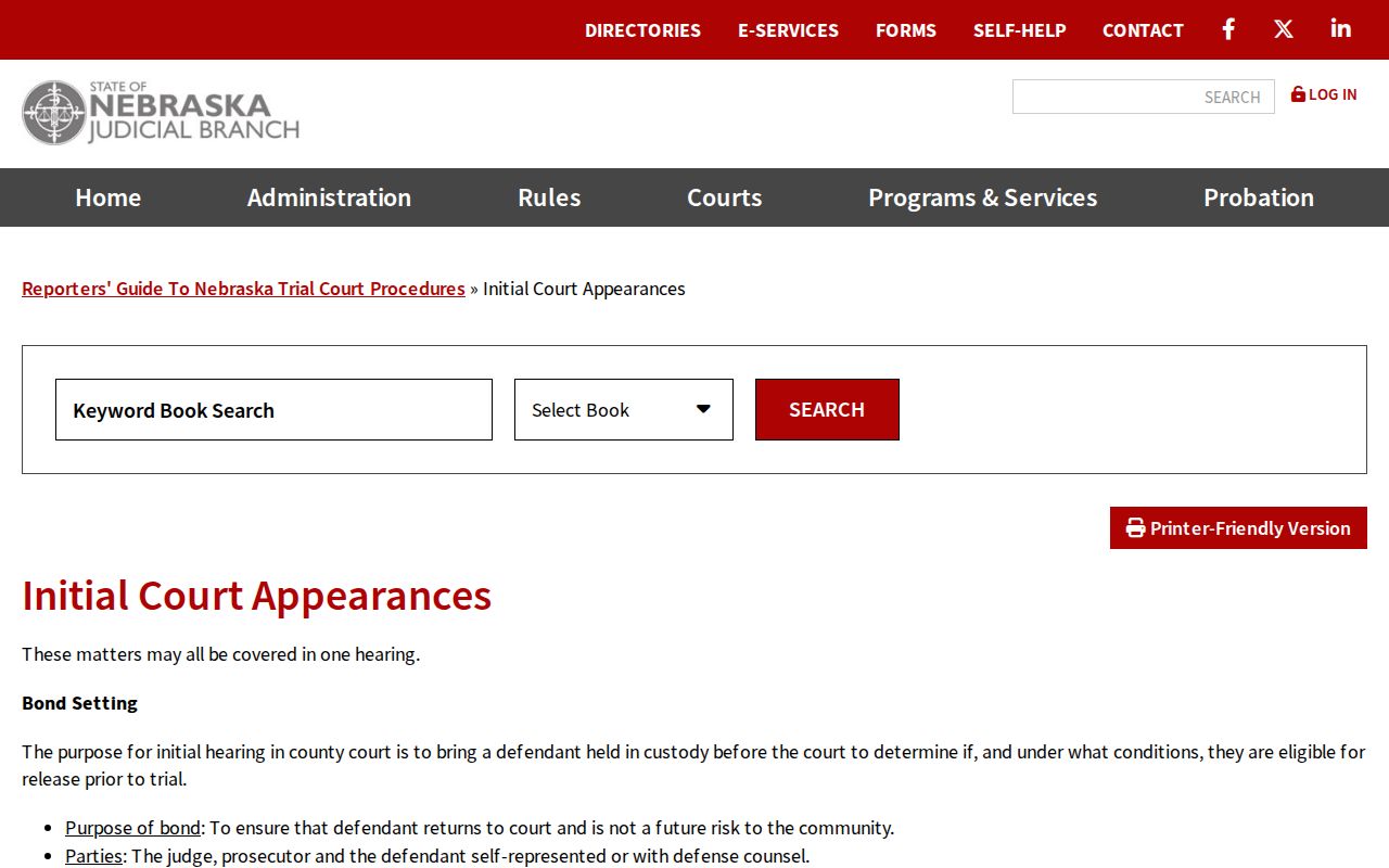 Howard County active warrants bond decision reference